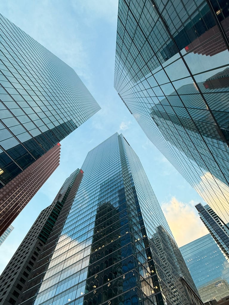 Modern Toronto GTA office building exterior commercial fit-out
